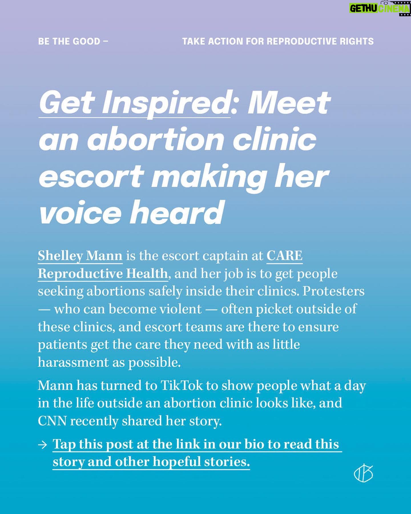 Cobie Smulders Instagram - @goodgoodgoodco has great resources - check out the link in their bio!
