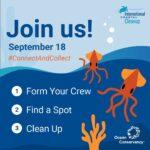 Cobie Smulders Instagram - If you are willing and able, please join me for @oceanconservancy’s 2021 #InternationalCoastalCleanup, the world's largest volunteer effort to keep our ocean free of trash! Starting September 18, do your part to keep our waterways clean by connecting with your family and friends, choosing a location, and taking on the litter that congests our coasts. Go to the link in @oceanconservancy’s bio to learn how you can #ConnectAndCollect