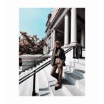 Cobie Smulders Instagram - Spent the day on the Hill 🇺🇸 with the incredible team at @savethechildren. Learned about the President’s Emergency Plan for Adaptation and Resilience (PREPARE) from some incredible women on the frontlines of environmental protection. Got to introduce a panel discussion about water insecurity at the Foreign Press Climate Summit. Took all that info and spoke to @repjackson and the incredibly kind (and well read) @senbooker @corybooker ! It was a great day. Thanks to @reformation and @thealist.us for the sustainable suit wear. 🕴️