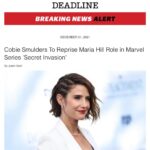Cobie Smulders Instagram - Let’s get after it @samuelljackson.