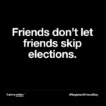 Cobie Smulders Instagram - Happy national voter registration day!!!Friends don't let friends skip elections. Text FRIENDS to 26797 to make sure you are registered to vote. And tag your friends below to remind them to check their registration too. #RegisterAFriendDay #NationalVoterRegistrationDay @iamavoter 💕