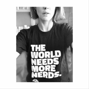 Cobie Smulders Instagram - Agreed!
@scienceworldca the place responsible for my nerdiness is struggling due to COVID. 

Hey Canadian peeps?! Are you doing Holiday shopping yet? Here’s a thought maybe gift a membership to someone or possibly this super cool t-shirt in the above image. You can find both on their website.