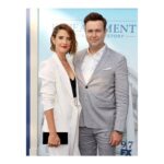 Cobie Smulders Instagram - Dusted myself off and put on some big girl pants to attend the #ACSImpeachment premiere with my handsome partner. Impeachment: American Crime Story premieres Tuesday 9/7 on FX! It takes a village…thank you… @jostrettell @robertvetica @erinwalshstyle @anitakojewelry @vrai @maxmara @jimmychoo @joahbrown