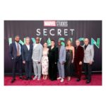 Cobie Smulders Instagram - It’s almost here! Cannot believe that I got to play with such an amazing group. Forever grateful to our London crew. Tune in June 21st to watch. @marvel @secretinvasion Also a huge thank you to the people below for making me presentable for the nights festivities. 💃 @petraflannery 👗 @oscardelarenta 💇🏻‍♀️ @marktownsend1 👩‍🎤 @codysmithhair 💄 @jostrettell 💆‍♀️ @joannavargas 💎 @vraiofficial @nancynewberg 👠 @dolcegabanna
