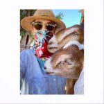 Cobie Smulders Instagram - 6ft guys. You “goatta” socially distance. #wearamask