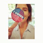 Cobie Smulders Instagram - Get after it!!! #roevember #karenbassformayor