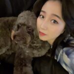 Cocomi Instagram - 帰宅後のむーちゃんは最高の癒しです。👍 んちゅ