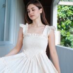 Coleen Garcia-Crawford Instagram - I love how the @decorwoodph fluted panels on our patio ceilings have given our all-white home more color, contrast, warmth, texture, and character. 😌 If you’re looking for ways to change your space up, check out how their products can make a huge difference for you. I highly recommend them for both outdoor and indoor use! 🤎