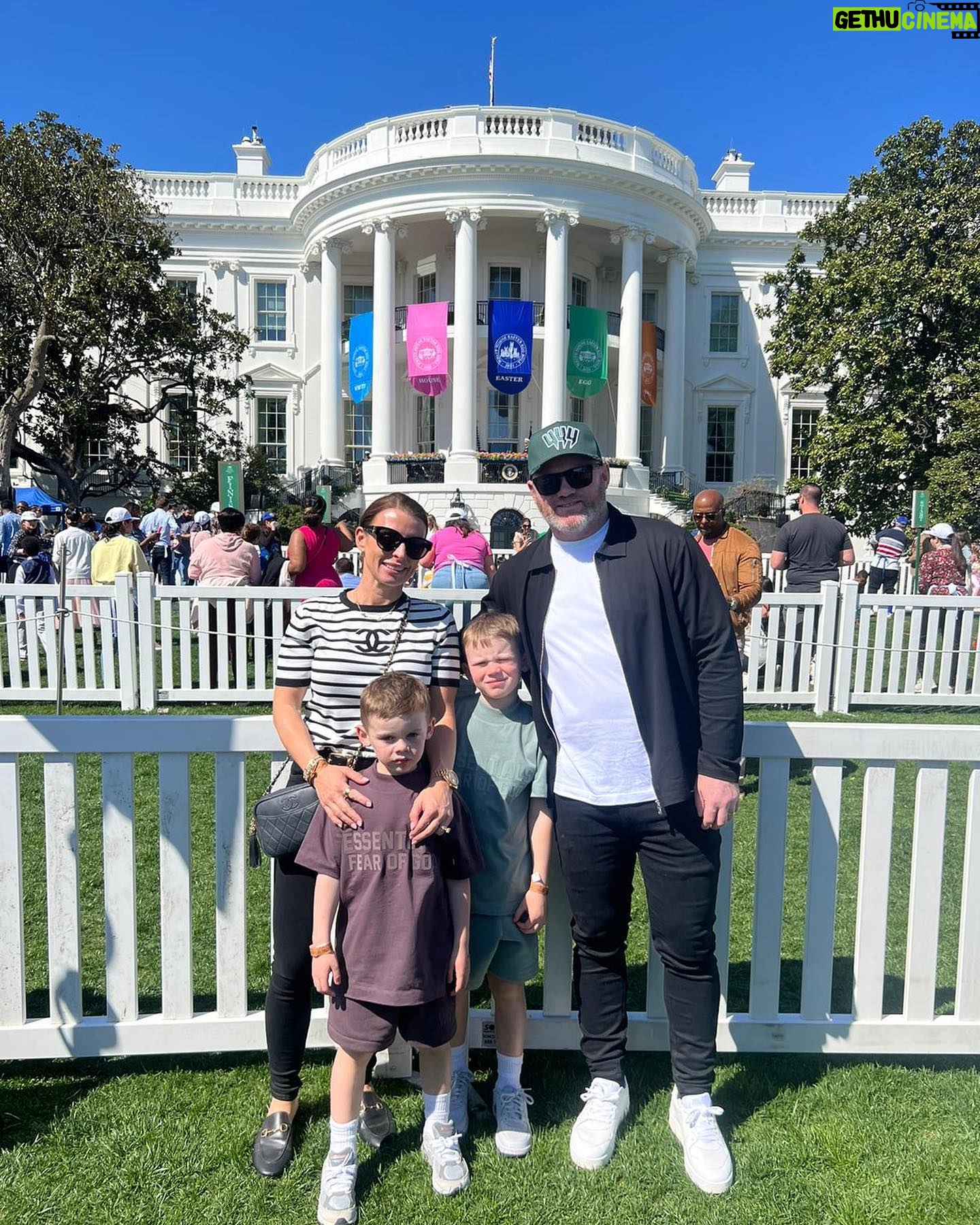 Coleen Rooney Instagram - Easter Egg Roll 2023. 🐣🥰