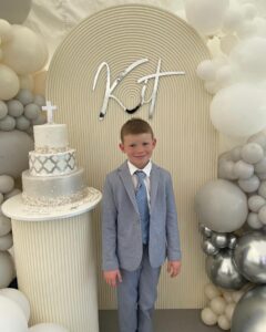 Coleen Rooney Instagram - Wish we were doing this all over again this weekend. Such a special day for Kit’s First Holy Communion. Thank you to everybody involved in making it such a fantastic celebration ❤️