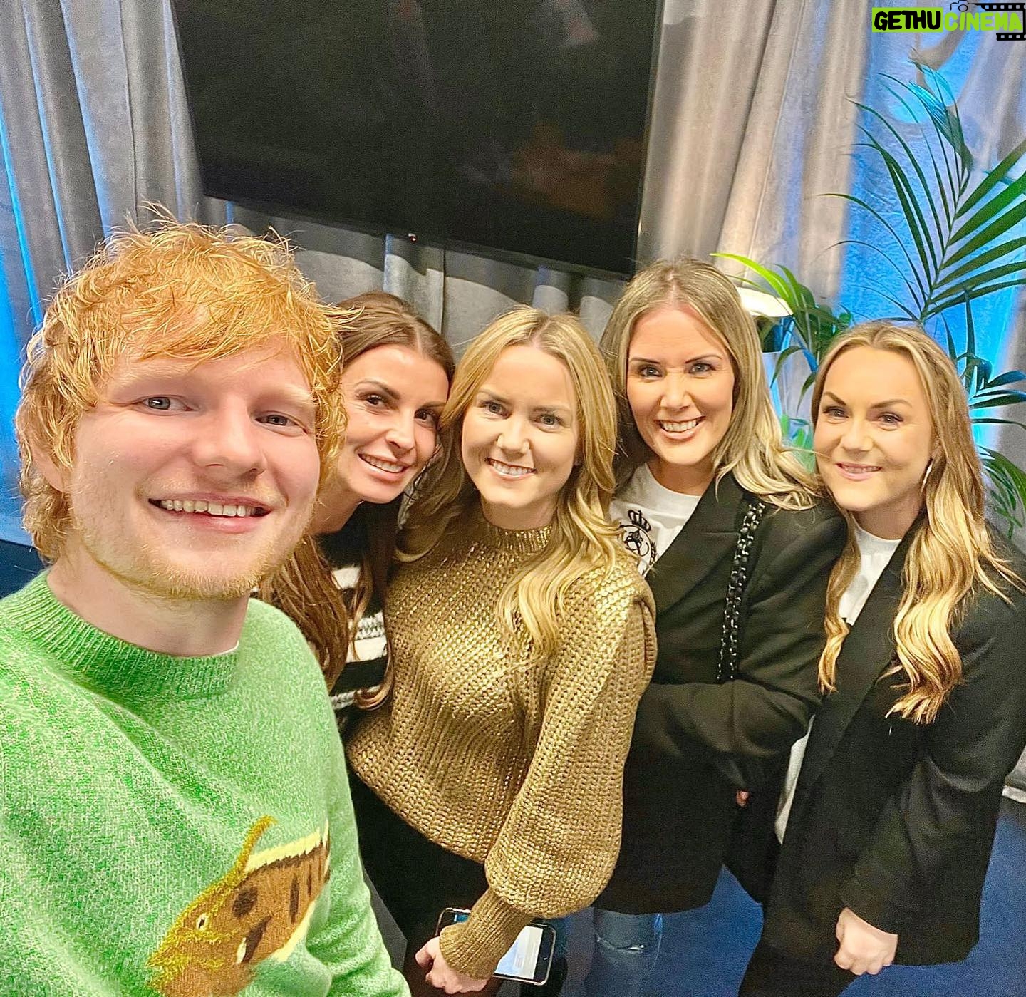 Coleen Rooney Instagram - Always the best night. Good luck with your new album @teddysphotos. 🎵🎤
