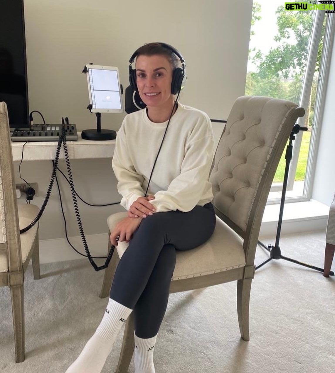 Coleen Rooney Instagram - I had a great time recording the audio of my new book, My Account! You can pre-order it at the link in my bio. 🎙️📖🎧