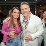 Coleen Rooney Instagram - Great night at the launch of @garybarlowwines. Thanks @julieperryevents. It was great to catch up with some lovely faces. 🍷🎤💗