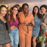 Coleen Rooney Instagram - Great night at the launch of @garybarlowwines. Thanks @julieperryevents. It was great to catch up with some lovely faces. 🍷🎤💗