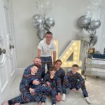 Coleen Rooney Instagram - Happy 14th Birthday to our @kairooney.10. Love you loads. Loved our family night in our #TogetherforAlderHey pyjamas. There’s still time to get yours at @shopmatalan and help and an amazing cause @alderhey 💙