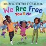 Colin Kaepernick Instagram - Cover reveal!! Colin Kaepernick (@kaepernick7), renowned activist, athlete and New York Times best-selling author, and Nessa Diab (@nessnitty), activist and nationally syndicated radio host, present WE ARE FREE, YOU & ME, a poetic anthem to your brilliance, your beauty, your very existence. Every child has the right to be free. . . the right to reach. . . the right to dream. . . This lyrical affirmation of what freedom truly means celebrates the principles of Colin and Nessa’s Know Your Rights Camp (@yourrightscamp) — an international movement that has inspired thousands of young people to rejoice in their inherent goodness. WE ARE FREE, YOU & ME invites even the youngest readers to embrace the Know Your Rights Camp ideals, and to believe they are loved and worthy, just because. “As parents, this project has been especially meaningful to us. The messages contained in We Are Free, You & Me represent what we aspire to affirm in our own child. The book celebrates a fictional family enjoying a day together in their loving community. We hope this book inspires young people to live in the light of their own strength, truth, and self-worth as they embark on their journey through life. Artist Gladys Jose (@gladystheartist) has beautifully rendered the vibrancy that shines in the universal joy and promise that’s illuminated in the experiences of community.” -Colin Kaepernick and Nessa Diab Kaepernick and Diab are donating 100% of their proceeds from the book to Know Your Rights Camp. Releases October 1, 2024 from @scholastic. Ages 3-8. Preorder now: https://www.scholastic.com/site/we-are-free-you-and-me.html @kaepernickpublishing @tvsmediagroup