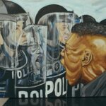 Colin Kaepernick Instagram - #rp @yourrightscamp · Here’s another highlight from KYRC Baltimore! Thank you to the amazing artists that created all of the visuals for #knowyourrightscamp Baltimore 🔥 You all brought to life everything that this camp stands for by using the power to evoke change through art. James Baldwin said it best: “Artists are here to disturb the peace.” Activism through art at its best 🎨 @aaronmaybin, @bmike2c, and @occasionalsuperstar — This experience would not have been possible without you all! ✊🏾✊🏾✊🏾 🎥: @dreddyworks