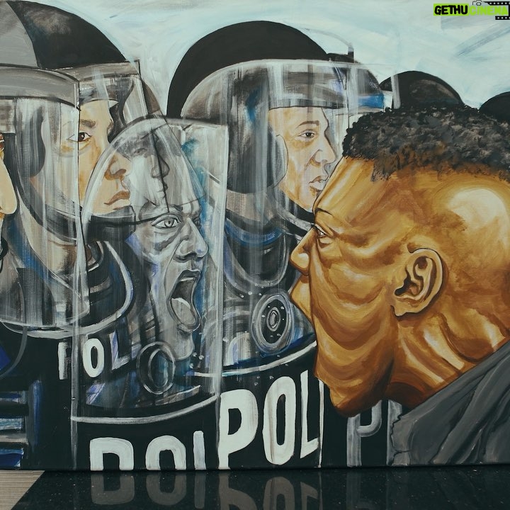 Colin Kaepernick Instagram - #rp @yourrightscamp · Here’s another highlight from KYRC Baltimore! Thank you to the amazing artists that created all of the visuals for #knowyourrightscamp Baltimore 🔥 You all brought to life everything that this camp stands for by using the power to evoke change through art. James Baldwin said it best: “Artists are here to disturb the peace.” Activism through art at its best 🎨 @aaronmaybin, @bmike2c, and @occasionalsuperstar — This experience would not have been possible without you all! ✊🏾✊🏾✊🏾 🎥: @dreddyworks