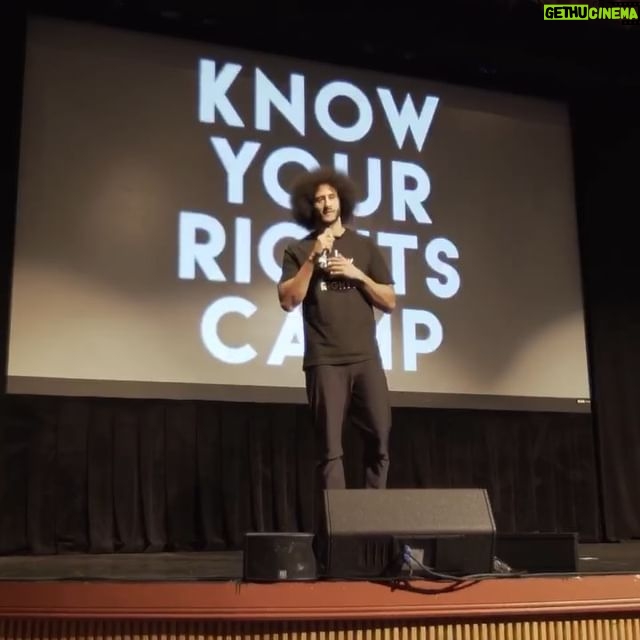 Colin Kaepernick Instagram - Thank you Miami for welcoming @yourrightscamp into your space! The energy you brought made this camp a huge success!!! 🎥: @dreddyworks & @relrelrelrel