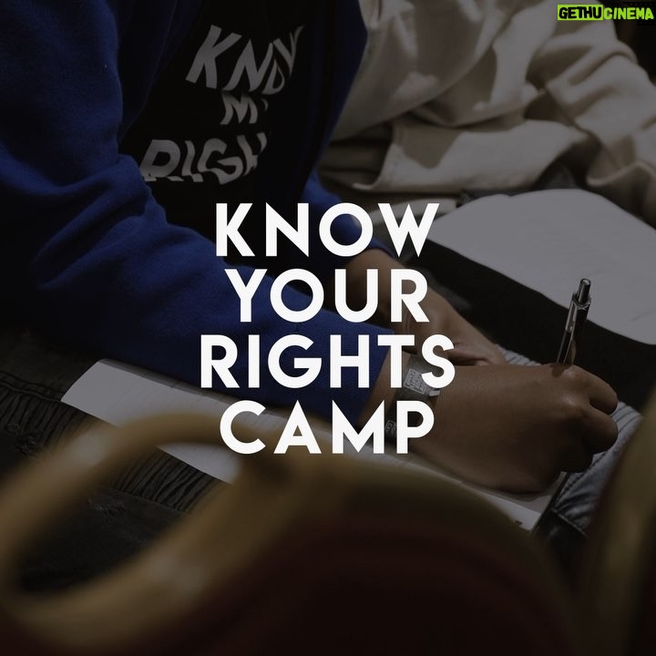 Colin Kaepernick Instagram - Over the weekend, we wrapped up our 6th Know Your Rights Camp. We can’t explain how grateful we are to everyone who came out to support, to learn, and to help create change. One person isn’t going to change everything -- It’s going to take all of us. Thank you Baltimore for experiencing this with us! #knowyourrightscamp 🎥: @relrelrelrel