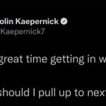 Colin Kaepernick Instagram - @bmike2c and @lilsho_2 came through. We are in Nola tomorrow to get this work in! Let’s get it!