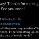 Colin Kaepernick Instagram - @bmike2c and @lilsho_2 came through. We are in Nola tomorrow to get this work in! Let’s get it!