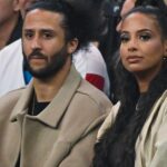 Colin Kaepernick Instagram - MOM AND DAD OUT AND ABOUT! I can NOT believe it. We enjoyed our Sunday few weeks ago and my anxiety raced through the roof being away from baby Kap. Sheesssh! Sending love to all the parents out there who go through it being away from their baby ❤️ Great time watching an amazing tennis match - The Netflix Slam between Rafael Nadal and Carlos Alcaraz. Picture 1: Mom Dad Picture 2: Clearly I don’t know which way to look. Picture 3: Finally looking the right way. Picture 4: Amazing vibes @kaepernick7 x @bigfoe1998   @netflix @nike HAIR / MUA @marcisaucedonyc