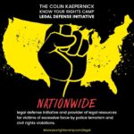 Colin Kaepernick Instagram - Thx to your support we've expanded the @yourrightscamp legal defense initiative nationally to defend arrested Freedom Fighters. We're also working to file civil rights cases against police for their terroristic acts. Keep fighting back! Link in bio #wegotus