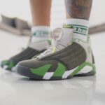 Conceited Instagram – Unreleased Oregon jordan 14 PE. 275 pairs made worldwide for the Oregon football team and staff this is pair 15/275 @jumpman23