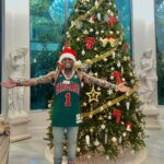 Conceited Instagram - Look like a NBA 2k My Career Santa Helper 🎄🎄 #merrychristmas
