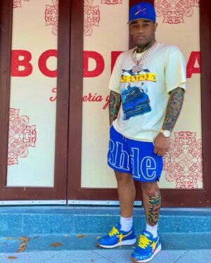 Conceited Instagram - My own sneakers on my feet🤯🤯 available at @footlockernyc soon! And how I found a Rhude outfit to go perfect 🤯