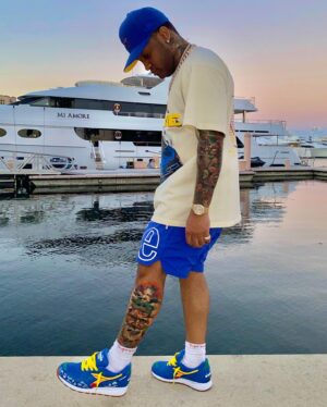 Conceited Instagram - My own sneakers on my feet🤯🤯 available at @footlockernyc soon! And how I found a Rhude outfit to go perfect 🤯