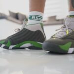 Conceited Instagram – Unreleased Oregon jordan 14 PE. 275 pairs made worldwide for the Oregon football team and staff this is pair 15/275 @jumpman23