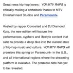 Conceited Instagram - Yesterdays price is not todays price! 🤯🤯 The fact that I always said I wish this is show would come back and it actually did and they got me to host it is insane!!! And with the queen philly Jawn @djdiamondkuts @mtv @mtvnews @paramountplus