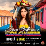 Connie Ballarini Instagram – COLOMBIA 🇨🇴 

El 8 de Junio estoy por primera vez en Bogotá con mi Unipersonal así q imaginen la felicidad que tengo ! 
Quien viene!???? 

👉🏽 20hs en Boom Stand Up 
👉🏽 Entradas en mi página www.connieballarini.com.ar ( link en bio ) 

Producción @standupargentina @corporacionmarmaz