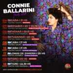 Connie Ballarini Instagram - 📣 Deslizá y mira todas las fechitas que tengo -por ahora- con mi Unipersonal de Stand Up ! A cual venís ? ✔️ABRIL Ciclo de los miércoles en el Maipo - Agotado Sábado 27/4 - Rosario Agotado Sábado 27/4- Rosario - agotado Domingo 28/4- Paraná - agotado ✔️MAYO Sábado 4/5 -Ituzaingo - Agotado Miércoles 8/5- CABA - últimas entradas Miércoles 15/5- CABA - últimas entradas Viernes 17/5 - Lomas - últimas entradas Sábado 18/5- Tigre Agotado- 2da funcion a la venta 🇲🇽 Mexico 24/5 - 1era función Agotada, 2da función últimas entradas ✔️JUNIO Sábado 1/6 - Ramos Mejía - últimas entradas 🇨🇴 sábado 8/6- Bogotá -COLOMBIA Viernes 21/6- Resistencia Sábado 22/6- Corrientes Sábado 29/6- Santa Fe ✔️JULIO Viernes 5/7- Quilmes Sábado 6/7- San Justo Viernes 12/7- Bariloche - Agotado/ 2da función a la venta Viernes 26/7- San Fernando Sábado 27/7- Escobar - últimas entradas ✔️AGOSTO Viernes 2/8- San Juan Sábado 3/8- Mendoza Sábado 10/8- Pilar Viernes 24/8- Cordoba - doble función -agotado Viernes 30/8- San Isidro ✔️ SEPTIEMBRE Viernes 6/9- Banfield Sábado 7/9- Morón Sábado 14/9- Rosario Viernes 20/9- Pacheco Sábado 21/9- San Martín ✔️OCTUBRE 🇪🇸10/10- MADRID - AGOTADO 10/10- MADRID- AGOTADO 11/10- BARCELONA- AGOTADO 11/10- BARCELONA- AGOTADO 12/10- BARCELONA- AGOTADO 12/10- BARCELONA - últimas entradas 15/10- VALENCIA- AGOTADO ✔️NOVIEMBRE Sábado 16/11- Montevideo 🎫Fechas de mis funciones y saca tus entradas en mi página www.connieballarini.com.ar Producción @standupargentina