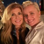 Connie Britton Instagram - One of the best things about last night’s #InStyleBadassWomen party was getting @laurabrown99 on MY lap! Which is not an easy thing to do as you’ll see if you scroll through. She deserves all the coziness and hugs for consistently celebrating women, friendship, diversity, and fun. And what a joy after 2 years to see so many women I admire. Thank you @laurabrown99 @instylemagazine and @drbarbarasturm for making me feel like a queen.