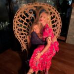 Connie Britton Instagram - One of the best things about last night’s #InStyleBadassWomen party was getting @laurabrown99 on MY lap! Which is not an easy thing to do as you’ll see if you scroll through. She deserves all the coziness and hugs for consistently celebrating women, friendship, diversity, and fun. And what a joy after 2 years to see so many women I admire. Thank you @laurabrown99 @instylemagazine and @drbarbarasturm for making me feel like a queen.