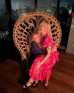 Connie Britton Instagram - One of the best things about last night’s #InStyleBadassWomen party was getting @laurabrown99 on MY lap! Which is not an easy thing to do as you’ll see if you scroll through. She deserves all the coziness and hugs for consistently celebrating women, friendship, diversity, and fun. And what a joy after 2 years to see so many women I admire. Thank you @laurabrown99 @instylemagazine and @drbarbarasturm for making me feel like a queen.
