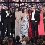 Connie Britton Instagram - Oh what a night!! Thanks to the @televisionacad for the incredible acknowledgement of @thewhitelotus. Congrats to @theofficialjencoolidge and @murray.bartlett for bringing home statues, and especially to Mike White for envisioning and executing this extraordinary show. I was so lucky to be a part of it and very grateful for the wonderful opportunity to celebrate the entire cast and crew at the #emmys2022! And cheers to @hbo and @hbomax!