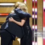 Connie Britton Instagram - Loved this moment so much! Very thrilled to honor @chrisstapleton last night at the @cmt Artist of the Year awards. A true inspiration. Shine on Chris!