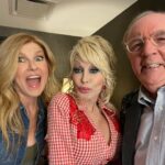 Connie Britton Instagram - Yes I’m aware I look like a crazy person but just look at these people! @dollyparton and @jamespattersonbooks at @sxsw last night. What an honor and a joy to talk to them about their new book, Run Rose Run, and Dolly’s accompanying album. It’s just all too much inspiration in one place. Thank you @sxsw and @blockchaincreativelabs for bringing me into the #Dollyverse!