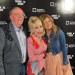 Connie Britton Instagram - Yes I’m aware I look like a crazy person but just look at these people! @dollyparton and @jamespattersonbooks at @sxsw last night. What an honor and a joy to talk to them about their new book, Run Rose Run, and Dolly’s accompanying album. It’s just all too much inspiration in one place. Thank you @sxsw and @blockchaincreativelabs for bringing me into the #Dollyverse!