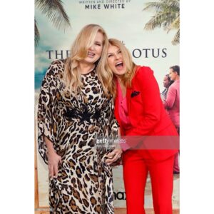 Connie Britton Instagram - About last night. @thewhitelotus! Wonderful to come together with this incredible cast to celebrate our COVID-made show premiering this Sunday on HBO. Come join us on this crazy vacay!And special thanks to @cristinaehrlich @creightonbowman and @kristinhilton for the glam and the fun. @hbo @hbomax
