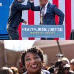 Connie Britton Instagram - I wanted to send a huge congrats to the true heroes of yesterday, @raphaelwarnock and @jonossoff. History-making, integrity-filled leaders, both. And a special shout-out to my girl crush, @staceyabrams. These are the leaders we so desperately need. And they represent democracy at its best. This is the way. This is the light. Thanks for all your hard work and for reminding us that America can work for all of us.