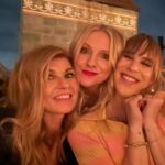 Connie Britton Instagram - One of the best things about last night’s #InStyleBadassWomen party was getting @laurabrown99 on MY lap! Which is not an easy thing to do as you’ll see if you scroll through. She deserves all the coziness and hugs for consistently celebrating women, friendship, diversity, and fun. And what a joy after 2 years to see so many women I admire. Thank you @laurabrown99 @instylemagazine and @drbarbarasturm for making me feel like a queen.