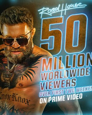 Conor McGregor Instagram - Proud, hard worker. @roadhousemovie out now on @primevideo 🎥🍿