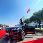 Constanza Piccoli Instagram - La felicidad con @chery_chile ✨❤️ #CheryChileEnChina
