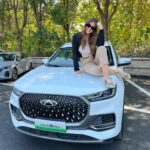 Constanza Piccoli Instagram - Día de Test Drive en Wuhu 🇨🇳 me enamoreee de el nuevo Tiggo 8 PRO 😱 Para los que no saben AMO los autos soy media tuerca y esta experiencia fue 1000/10 pude probar todos los modelos nuevos que aún no salen al mercado de @chery_chile 😝