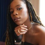 Corinna Brown Instagram - 💋 💄: @joyadenuga 📸: @owenjamesvincent necklace (rings and earrings tbh): @missomalondon • @culturalinfluence xx
